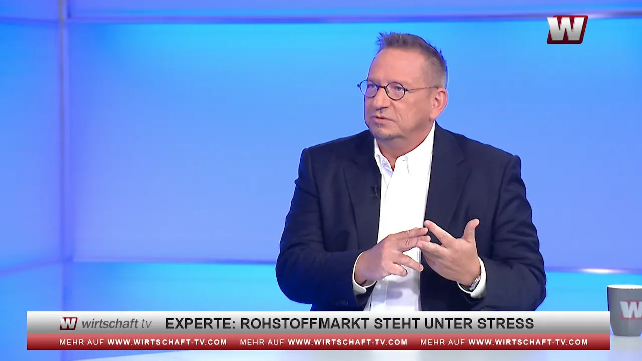 Rohstoffexperte Andreas Kroll im Interview mit Wirtschaft TV