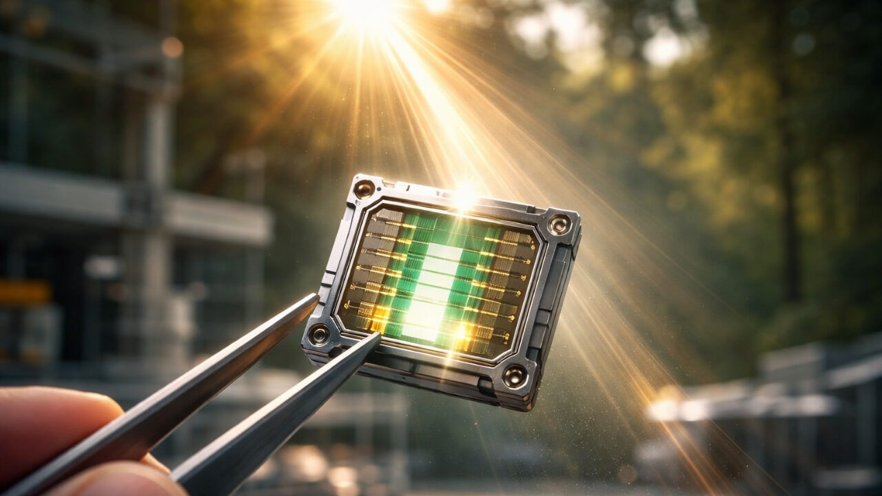 Quantenbatterie Mikrochip: Erste Prototypen ermöglichen die Energieübertragung über Licht und könnten damit das Konzept der Energiespeicherung grundlegend verändern.