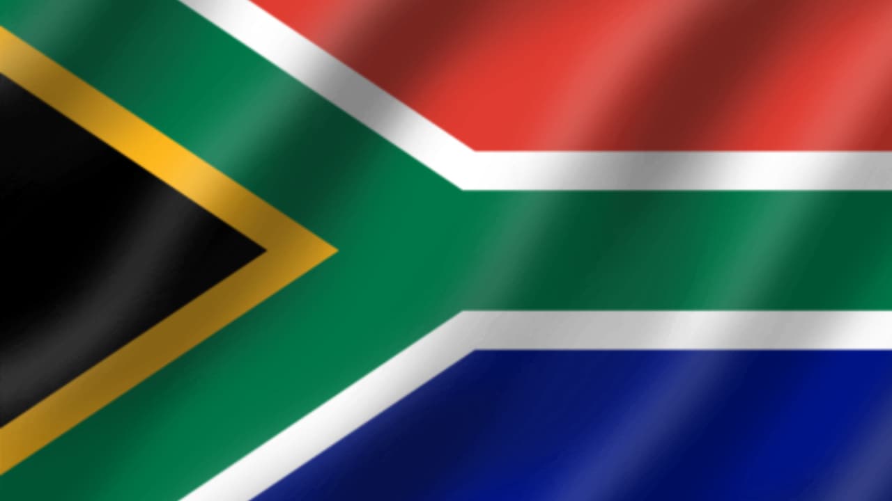 the flag of South Africa